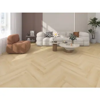 Panele winylowe SPC WildWood - Dąb Słoneczny Jodełka Klasyczna 6mm